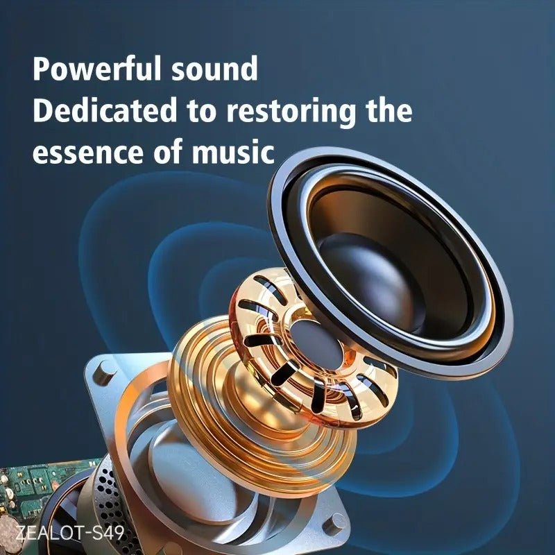 Portable Waterproof Bluetooth Subwoofer Speaker with Bass - Image 4