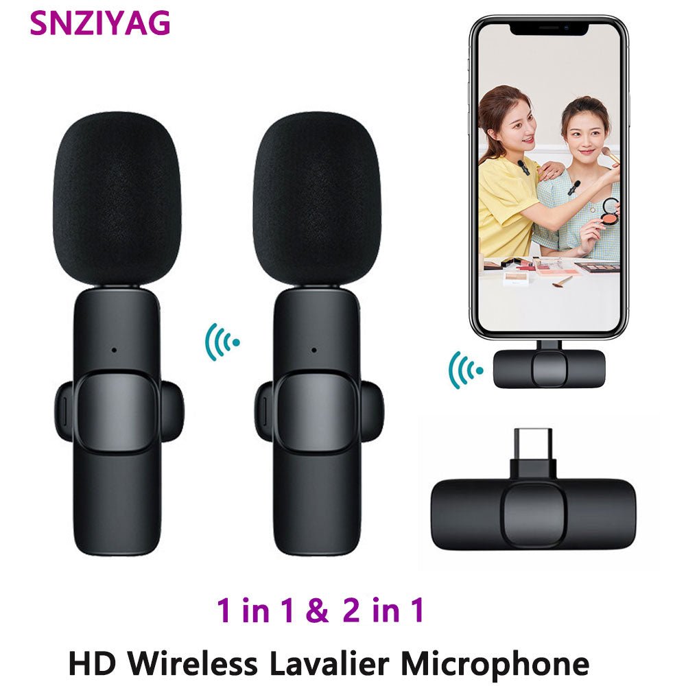 Portable Mini Wireless Lavalier Microphone - Image 2