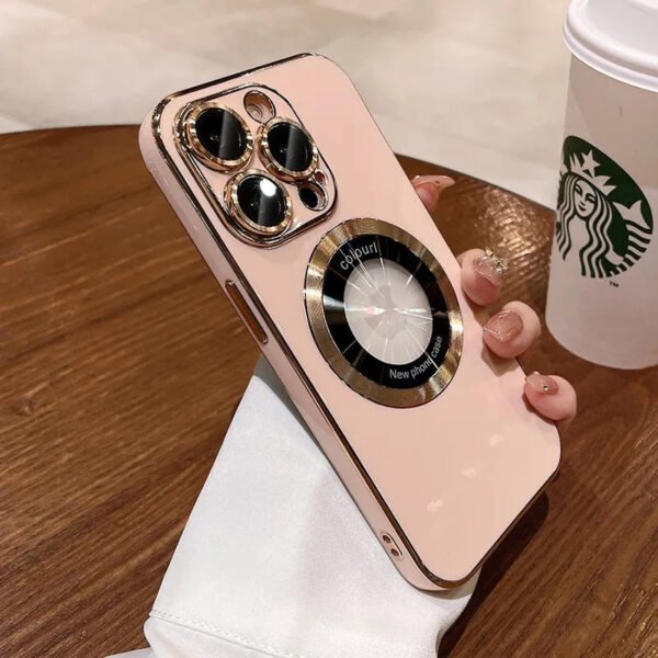 6D Magnetic Phone Case with Magnifying Glass