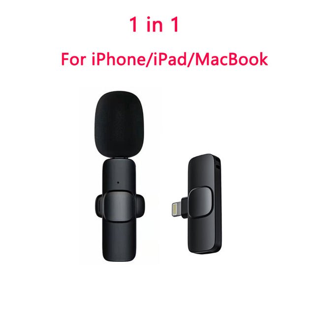 Portable Mini Wireless Lavalier Microphone - Image 3