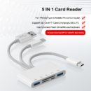 USB-C to SD/TF Card Adapter for iPhone & Tablets