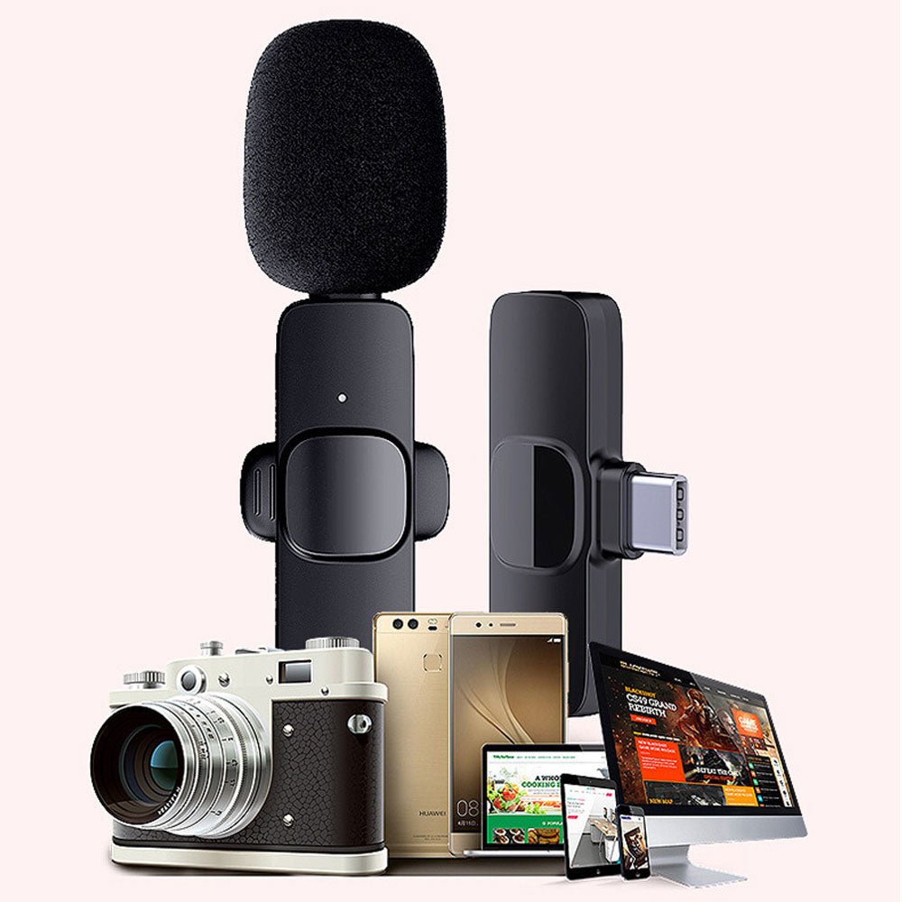 Portable Mini Wireless Lavalier Microphone - Image 6